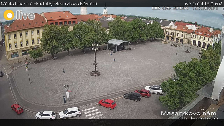 Město Uherské Hradiště - Masarykovo Náměstí - 6.5.2024 v 13:00