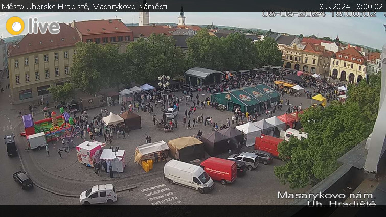 Město Uherské Hradiště - Masarykovo Náměstí - 8.5.2024 v 18:00