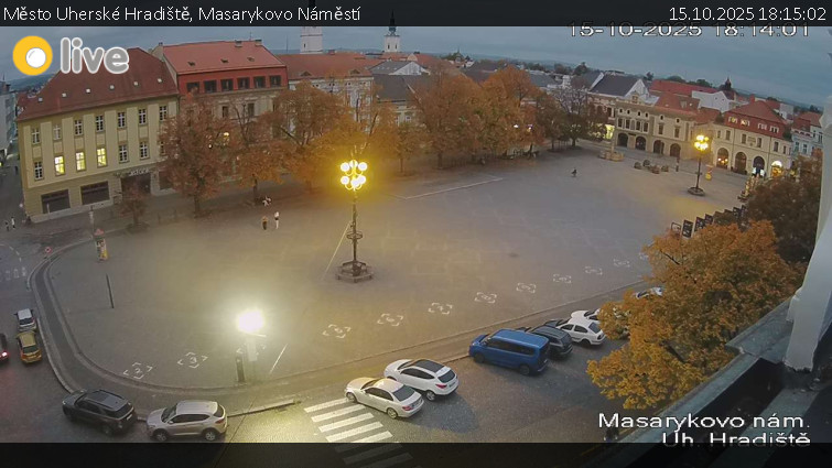 Město Uherské Hradiště - Masarykovo Náměstí - 15.10.2025 v 18:15 Město Uherské Hradiště - Masarykovo Náměstí - 15.10.2025 v 18:15