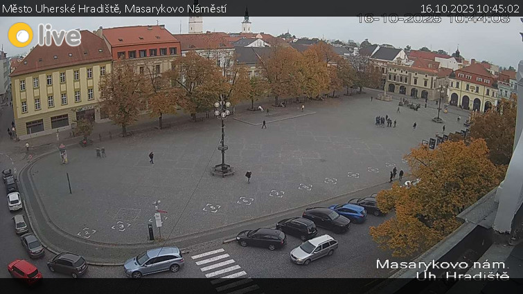Město Uherské Hradiště - Masarykovo Náměstí - 16.10.2025 v 10:45 Město Uherské Hradiště - Masarykovo Náměstí - 16.10.2025 v 10:45