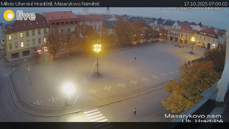 Město Uherské Hradiště - Masarykovo Náměstí - 17.10.2025 v 07:00 Město Uherské Hradiště - Masarykovo Náměstí - 17.10.2025 v 07:00
