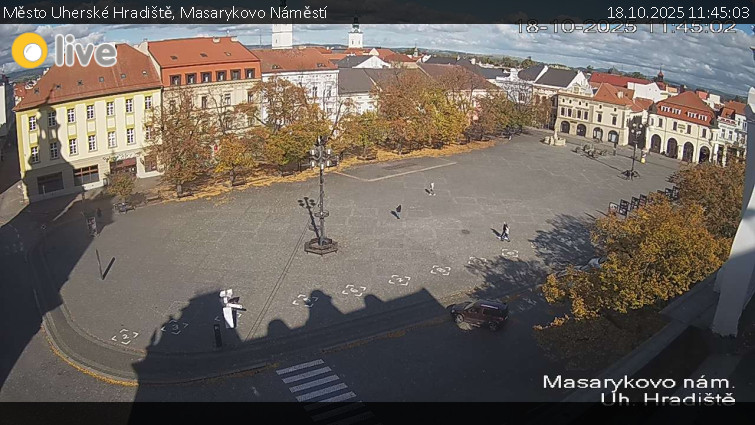 Město Uherské Hradiště - Masarykovo Náměstí - 18.10.2025 v 11:45 Město Uherské Hradiště - Masarykovo Náměstí - 18.10.2025 v 11:45