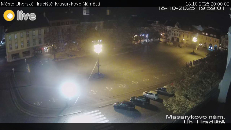 Město Uherské Hradiště - Masarykovo Náměstí - 18.10.2025 v 20:00 Město Uherské Hradiště - Masarykovo Náměstí - 18.10.2025 v 20:00
