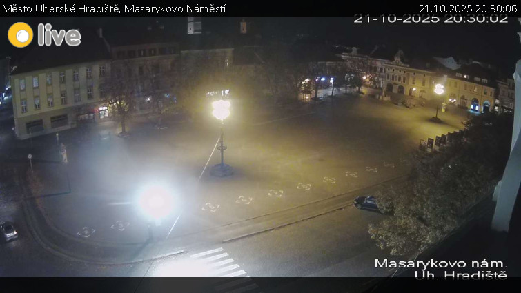 Město Uherské Hradiště - Masarykovo Náměstí - 21.10.2025 v 20:30 Město Uherské Hradiště - Masarykovo Náměstí - 21.10.2025 v 20:30