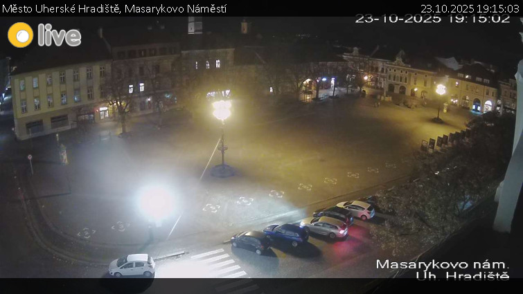 Město Uherské Hradiště - Masarykovo Náměstí - 23.10.2025 v 19:15 Město Uherské Hradiště - Masarykovo Náměstí - 23.10.2025 v 19:15
