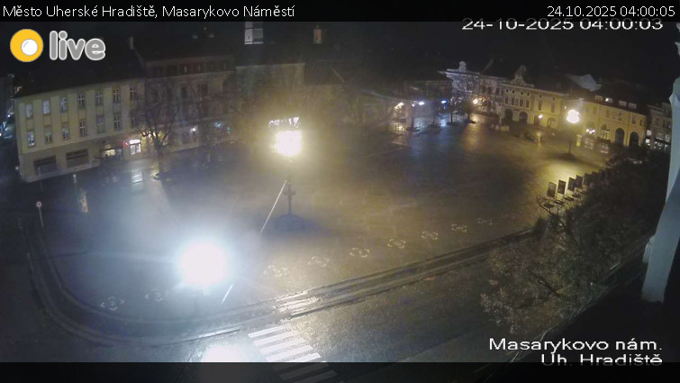 Město Uherské Hradiště - Masarykovo Náměstí - 24.10.2025 v 04:00 Město Uherské Hradiště - Masarykovo Náměstí - 24.10.2025 v 04:00