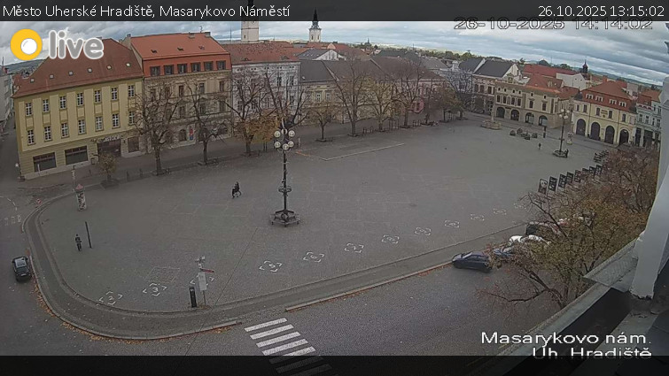 Město Uherské Hradiště - Masarykovo Náměstí - 26.10.2025 v 13:15 Město Uherské Hradiště - Masarykovo Náměstí - 26.10.2025 v 13:15