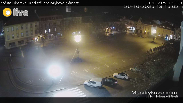 Město Uherské Hradiště - Masarykovo Náměstí - 26.10.2025 v 18:15 Město Uherské Hradiště - Masarykovo Náměstí - 26.10.2025 v 18:15