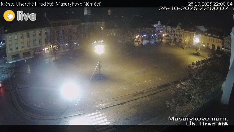 Město Uherské Hradiště - Masarykovo Náměstí - 28.10.2025 v 22:00 Město Uherské Hradiště - Masarykovo Náměstí - 28.10.2025 v 22:00