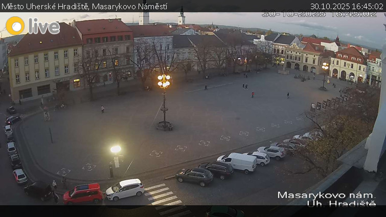 Město Uherské Hradiště - Masarykovo Náměstí - 30.10.2025 v 16:45 Město Uherské Hradiště - Masarykovo Náměstí - 30.10.2025 v 16:45