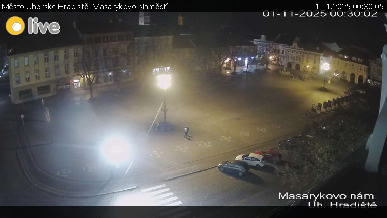 Město Uherské Hradiště - Masarykovo Náměstí - 1.11.2025 v 00:30 Město Uherské Hradiště - Masarykovo Náměstí - 1.11.2025 v 00:30