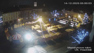 Město Uherské Hradiště - Masarykovo Náměstí - 14.12.2025 v 05:00 Město Uherské Hradiště - Masarykovo Náměstí - 14.12.2025 v 05:00