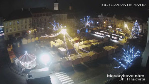 Město Uherské Hradiště - Masarykovo Náměstí - 14.12.2025 v 06:15 Město Uherské Hradiště - Masarykovo Náměstí - 14.12.2025 v 06:15