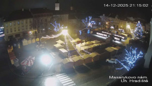 Město Uherské Hradiště - Masarykovo Náměstí - 14.12.2025 v 21:15 Město Uherské Hradiště - Masarykovo Náměstí - 14.12.2025 v 21:15