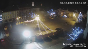Město Uherské Hradiště - Masarykovo Náměstí - 30.12.2025 v 01:15 Město Uherské Hradiště - Masarykovo Náměstí - 30.12.2025 v 01:15