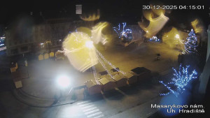 Město Uherské Hradiště - Masarykovo Náměstí - 30.12.2025 v 04:15 Město Uherské Hradiště - Masarykovo Náměstí - 30.12.2025 v 04:15