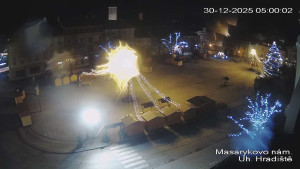 Město Uherské Hradiště - Masarykovo Náměstí - 30.12.2025 v 05:00 Město Uherské Hradiště - Masarykovo Náměstí - 30.12.2025 v 05:00