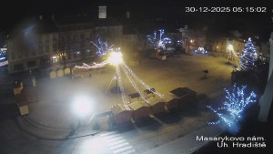 Město Uherské Hradiště - Masarykovo Náměstí - 30.12.2025 v 05:15 Město Uherské Hradiště - Masarykovo Náměstí - 30.12.2025 v 05:15