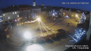 Město Uherské Hradiště - Masarykovo Náměstí - 30.12.2025 v 07:00 Město Uherské Hradiště - Masarykovo Náměstí - 30.12.2025 v 07:00
