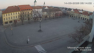 Město Uherské Hradiště - Masarykovo Náměstí - 14.3.2026 v 06:15 Město Uherské Hradiště - Masarykovo Náměstí - 14.3.2026 v 06:15