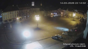 Město Uherské Hradiště - Masarykovo Náměstí - 14.3.2026 v 22:15 Město Uherské Hradiště - Masarykovo Náměstí - 14.3.2026 v 22:15