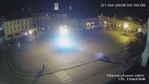 Město Uherské Hradiště - Masarykovo Náměstí - 1.4.2026 v 04:30 Město Uherské Hradiště - Masarykovo Náměstí - 1.4.2026 v 04:30