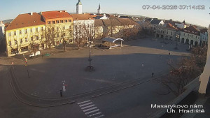 Město Uherské Hradiště - Masarykovo Náměstí - 7.4.2026 v 07:15 Město Uherské Hradiště - Masarykovo Náměstí - 7.4.2026 v 07:15
