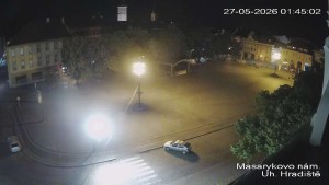 Město Uherské Hradiště - Masarykovo Náměstí - 27.5.2026 v 01:45 Město Uherské Hradiště - Masarykovo Náměstí - 27.5.2026 v 01:45