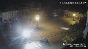 Stadt Uherské Hradiště - Masarykplatz - 31.10.2026 v 01:45 Stadt Uherské Hradiště - Masarykplatz - 31.10.2026 v 01:45