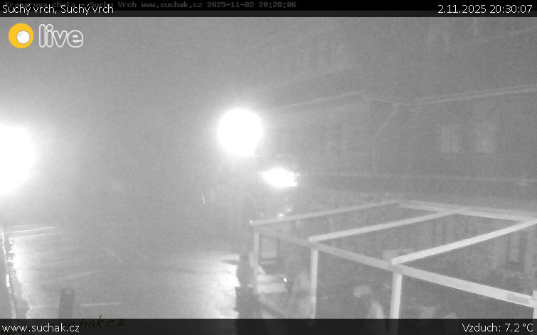 Suchý vrch - Suchý vrch - 2.11.2025 v 20:30 Suchý vrch - Suchý vrch - 2.11.2025 v 20:30