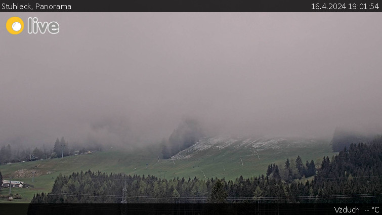 Stuhleck - Panorama - 16.4.2024 v 19:01