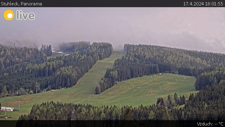 Stuhleck - Panorama - 17.4.2024 v 18:01