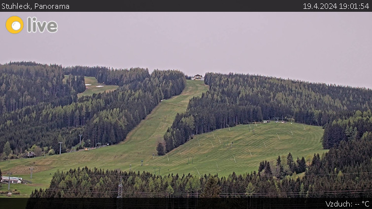 Stuhleck - Panorama - 19.4.2024 v 19:01