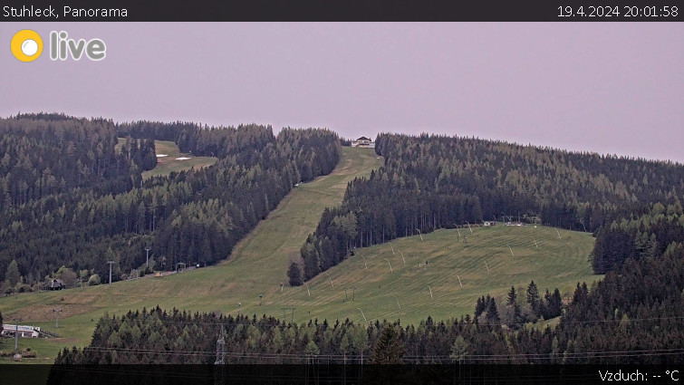 Stuhleck - Panorama - 19.4.2024 v 20:01