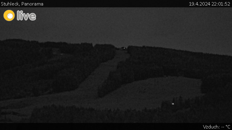 Stuhleck - Panorama - 19.4.2024 v 22:01