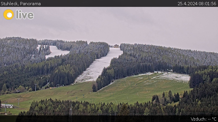 Stuhleck - Panorama - 25.4.2024 v 08:01
