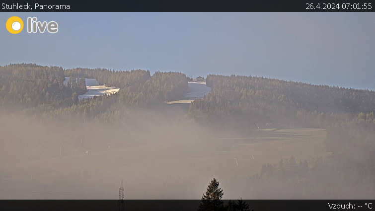 Stuhleck - Panorama - 26.4.2024 v 07:01