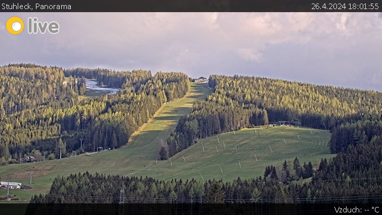 Stuhleck - Panorama - 26.4.2024 v 18:01