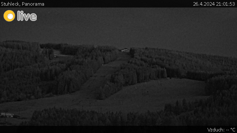 Stuhleck - Panorama - 26.4.2024 v 21:01