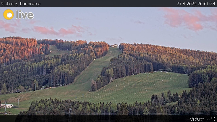 Stuhleck - Panorama - 27.4.2024 v 20:01