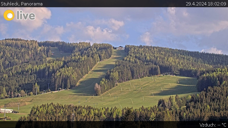 Stuhleck - Panorama - 29.4.2024 v 18:02