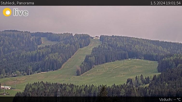 Stuhleck - Panorama - 1.5.2024 v 19:01