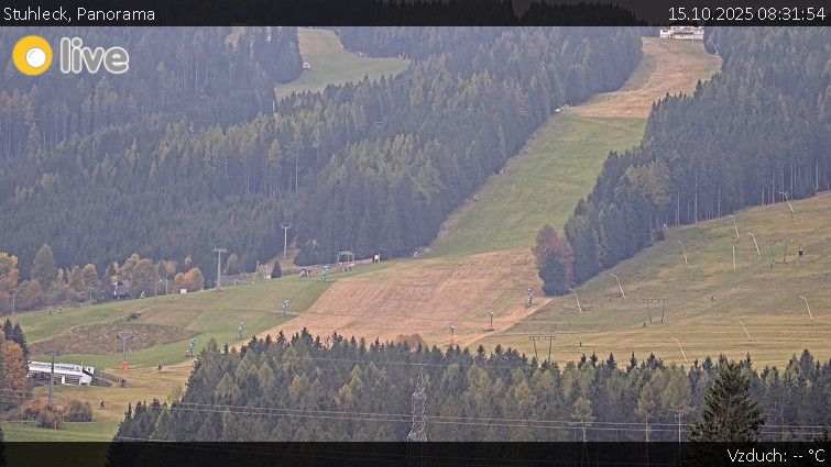 Stuhleck - Panorama - 15.10.2025 v 08:31 Stuhleck - Panorama - 15.10.2025 v 08:31
