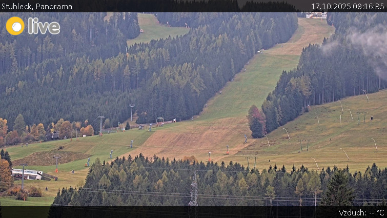 Stuhleck - Panorama - 17.10.2025 v 08:16 Stuhleck - Panorama - 17.10.2025 v 08:16