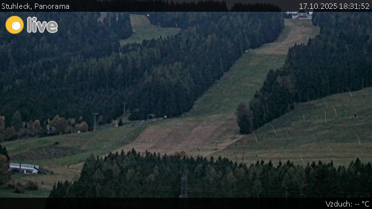 Stuhleck - Panorama - 17.10.2025 v 18:31 Stuhleck - Panorama - 17.10.2025 v 18:31