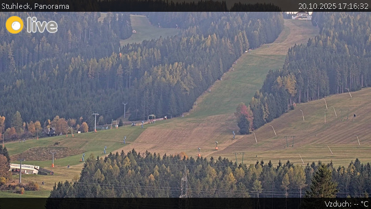 Stuhleck - Panorama - 20.10.2025 v 17:16 Stuhleck - Panorama - 20.10.2025 v 17:16