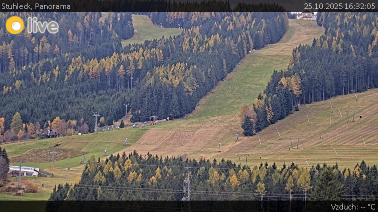 Stuhleck - Panorama - 25.10.2025 v 16:32 Stuhleck - Panorama - 25.10.2025 v 16:32
