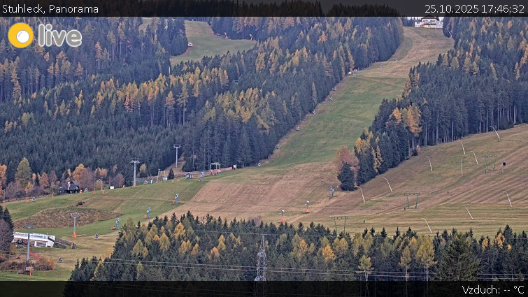 Stuhleck - Panorama - 25.10.2025 v 17:46 Stuhleck - Panorama - 25.10.2025 v 17:46