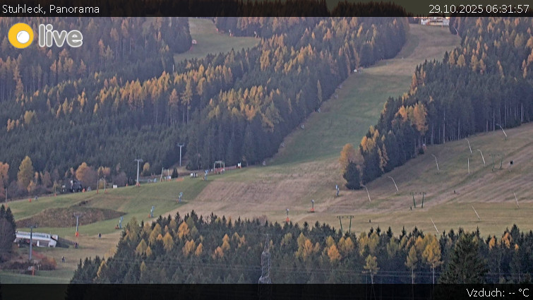 Stuhleck - Panorama - 29.10.2025 v 06:31 Stuhleck - Panorama - 29.10.2025 v 06:31