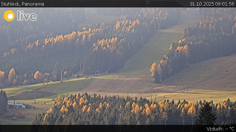 Stuhleck - Panorama - 31.10.2025 v 08:01 Stuhleck - Panorama - 31.10.2025 v 08:01